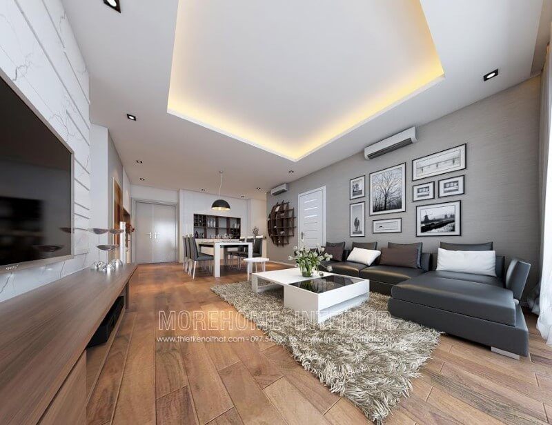 Bàn trà MH-HD029 được thiết kế theo phong cách công nghiệp, là một sản phẩm gỗ để trang trí phòng khách chung cư.