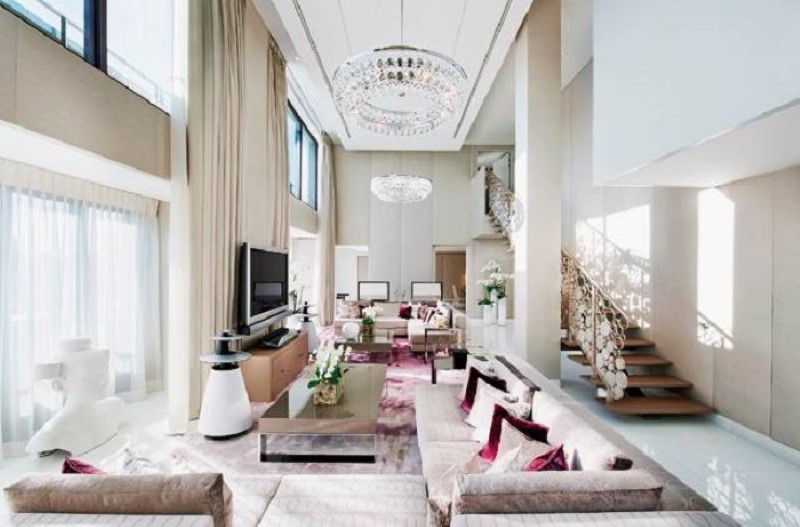 Thiết kế căn hộ Penthouse đẹp lung linh Thiết kế căn hộ Penthouse đẹp lung linh