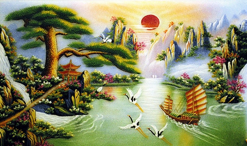 Lựa chọn tranh kính phòng khách đẹp Lựa chọn tranh kính phòng khách đẹp